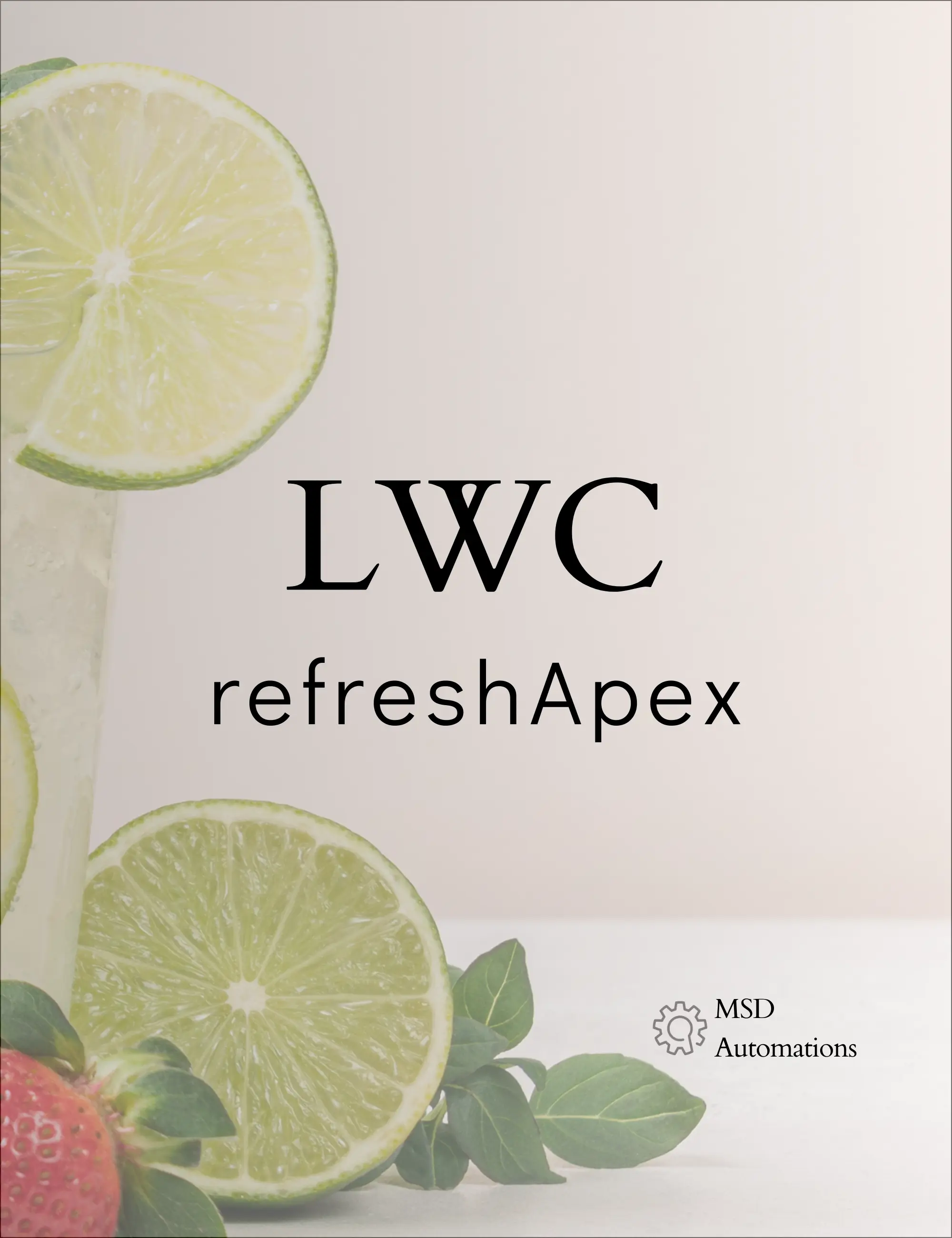 image for refreshApex in LWC                         blog.