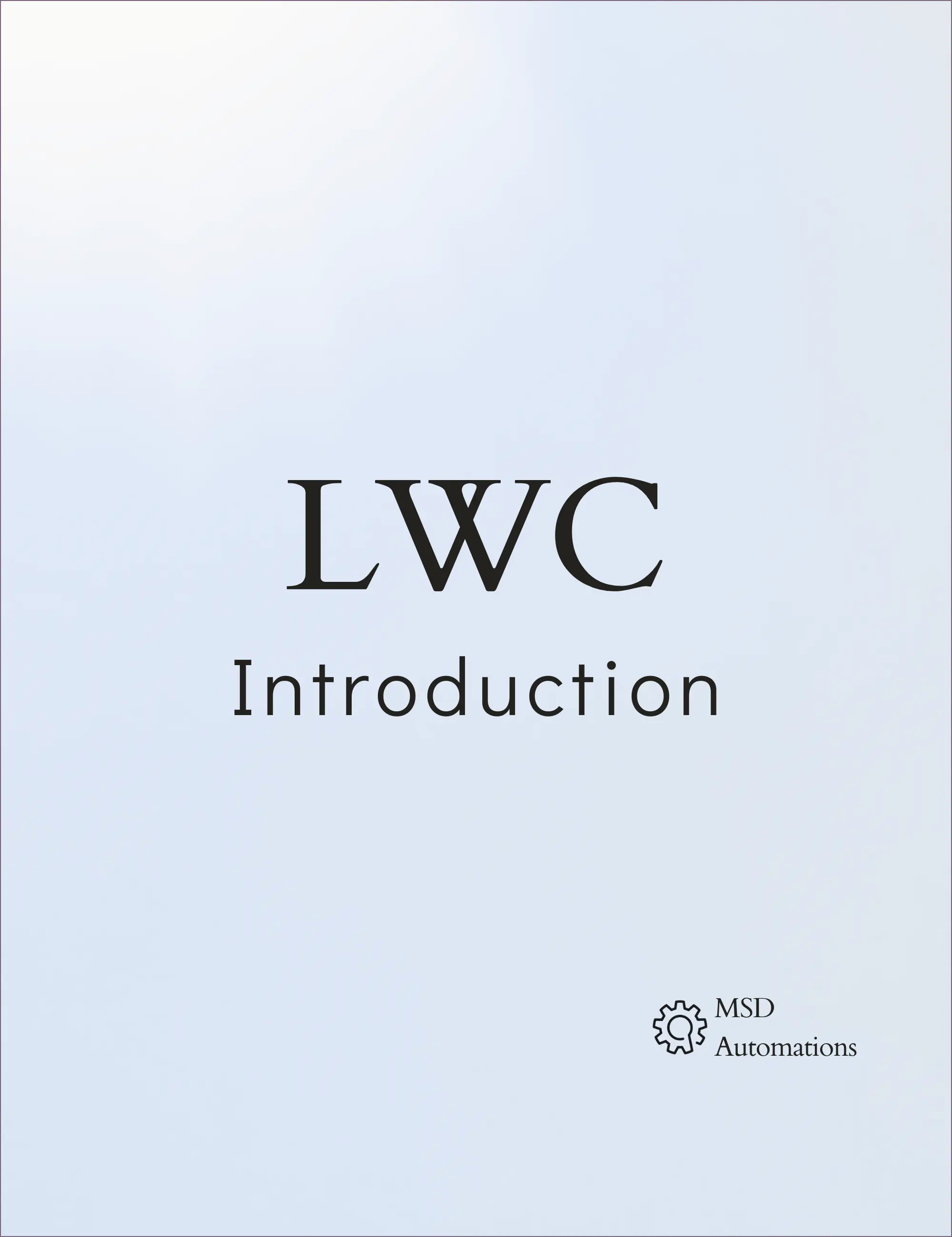 LWC Introduction