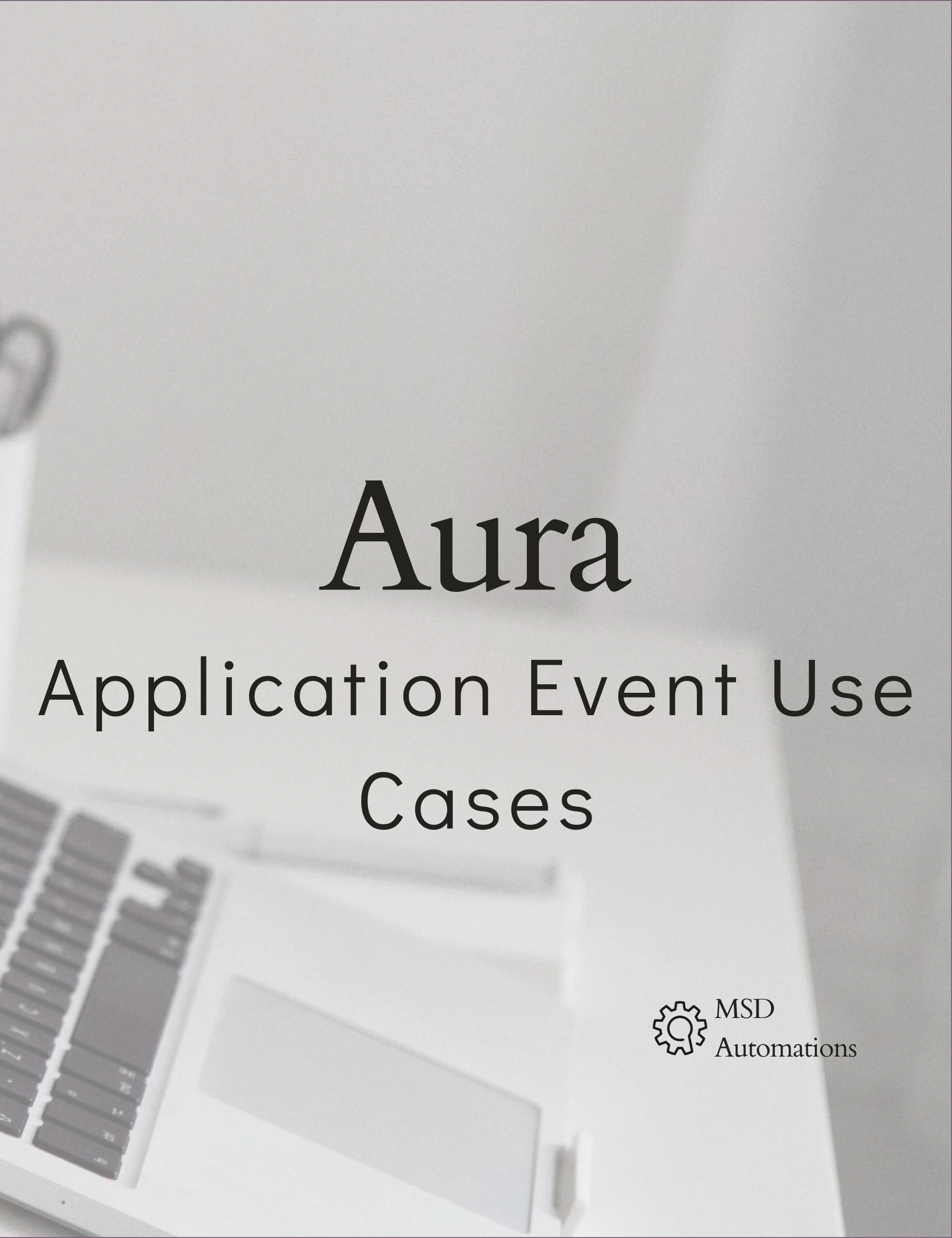 Application Event Use Cases