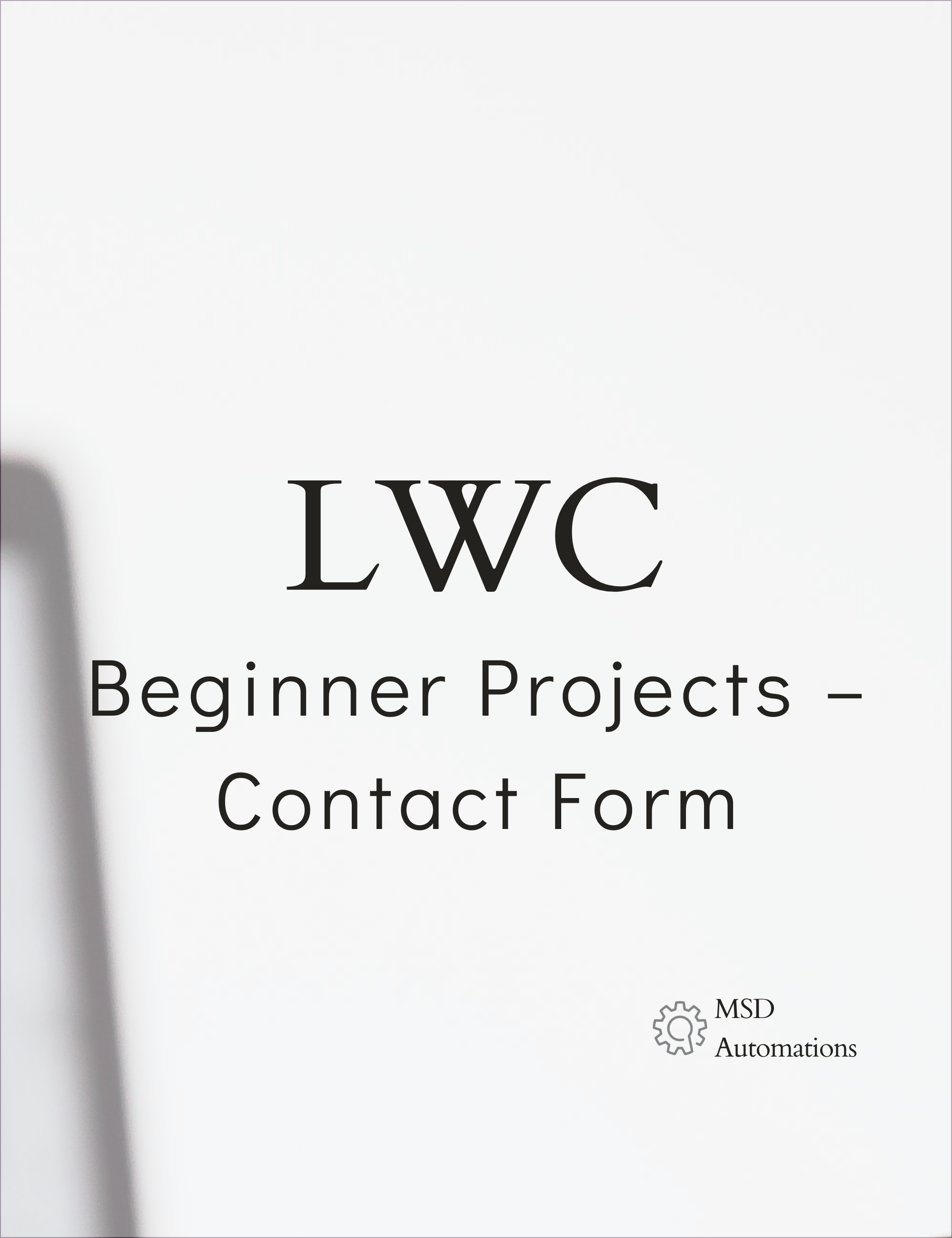 Beginner Projects – Contact Form