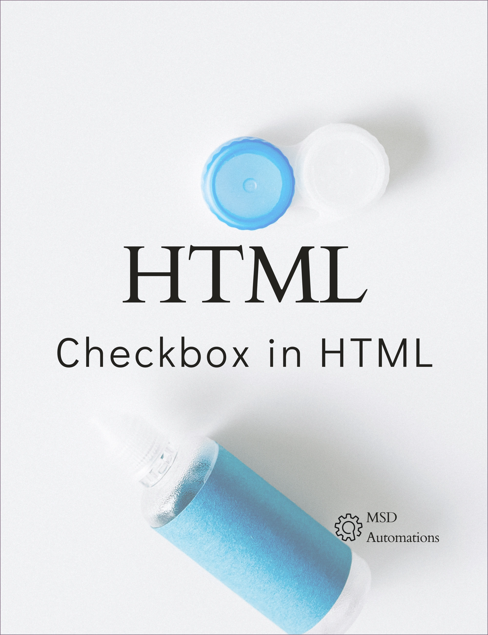 Checkbox in HTML