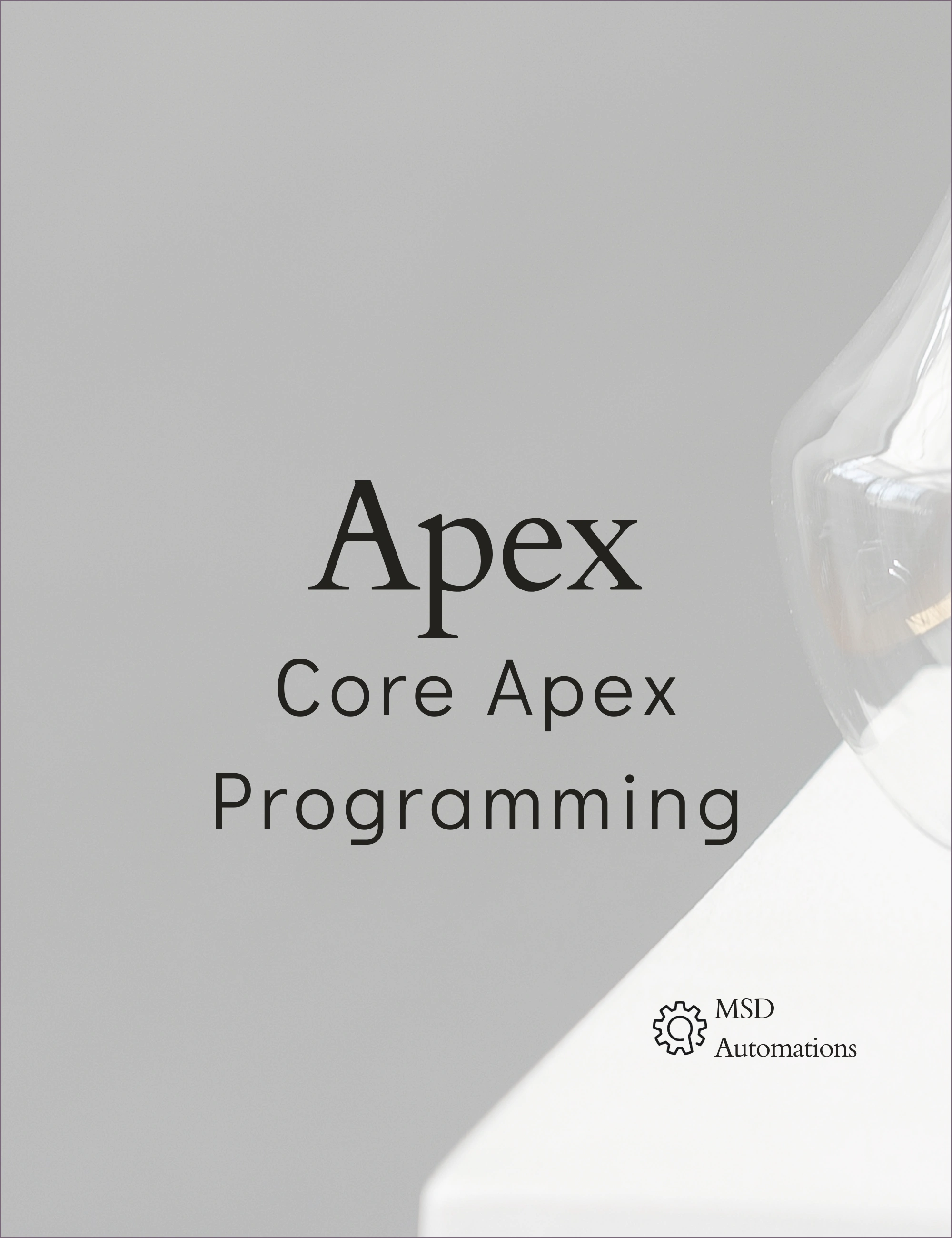 Core Apex Programming