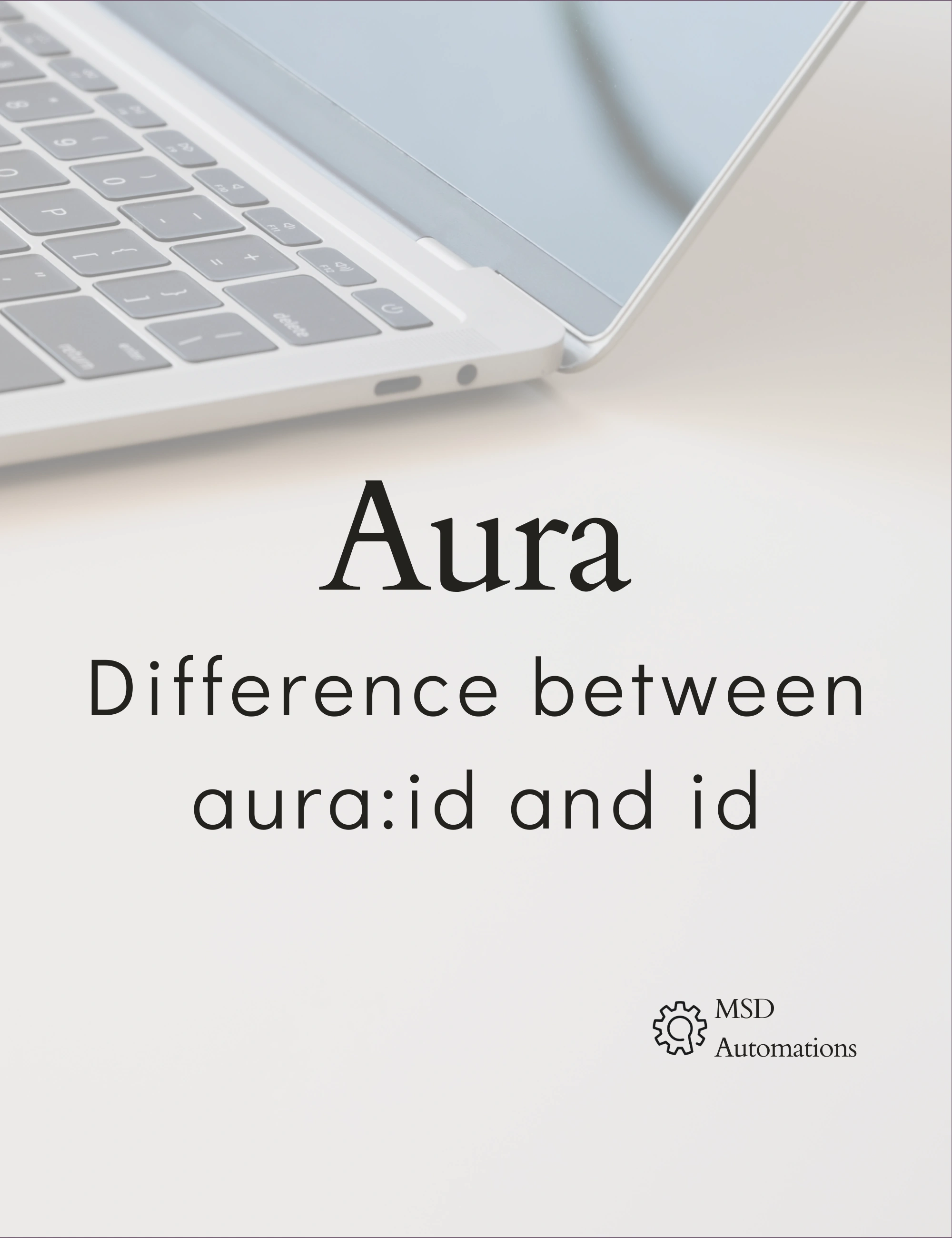 Difference between aura:id and id