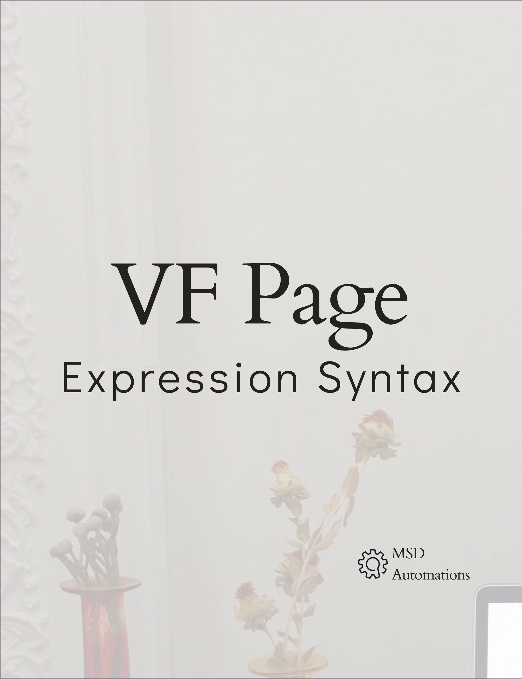 Expression Syntax in VF Page