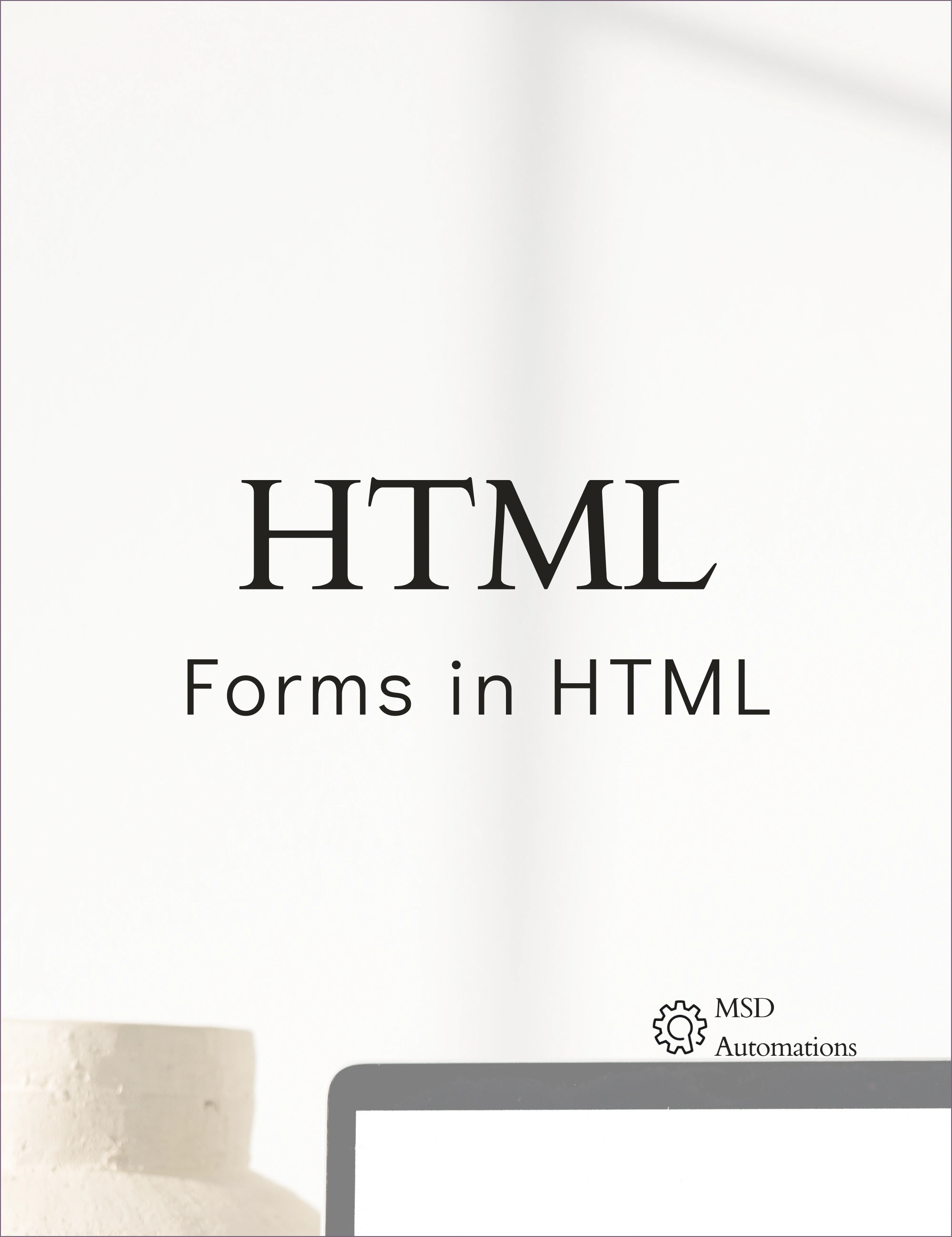 Forms in HTML