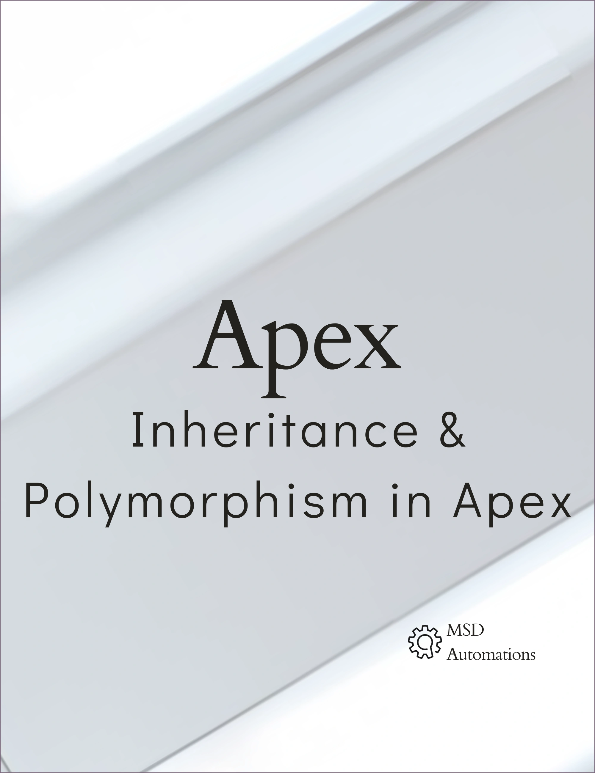 Inheritance &amp; Polymorphism in Apex