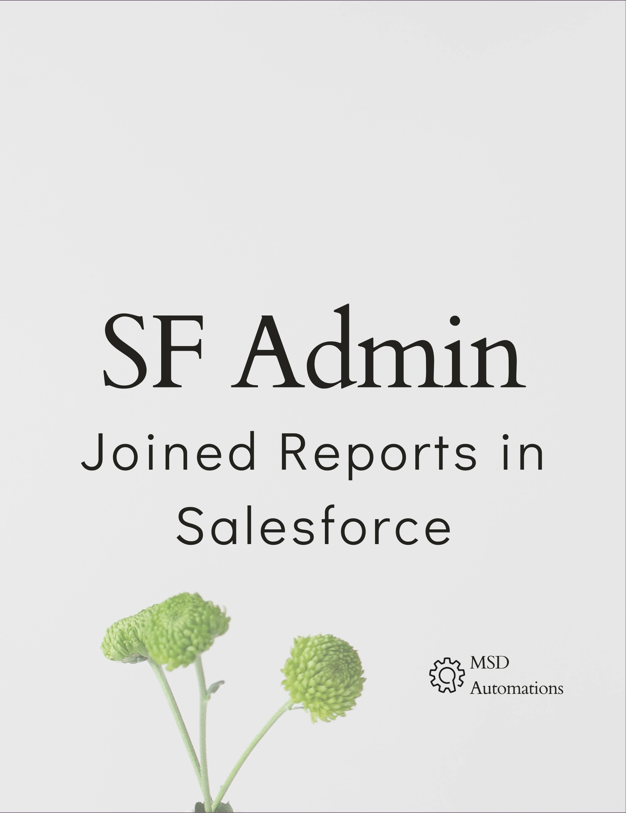 Joined Reports in Salesforce