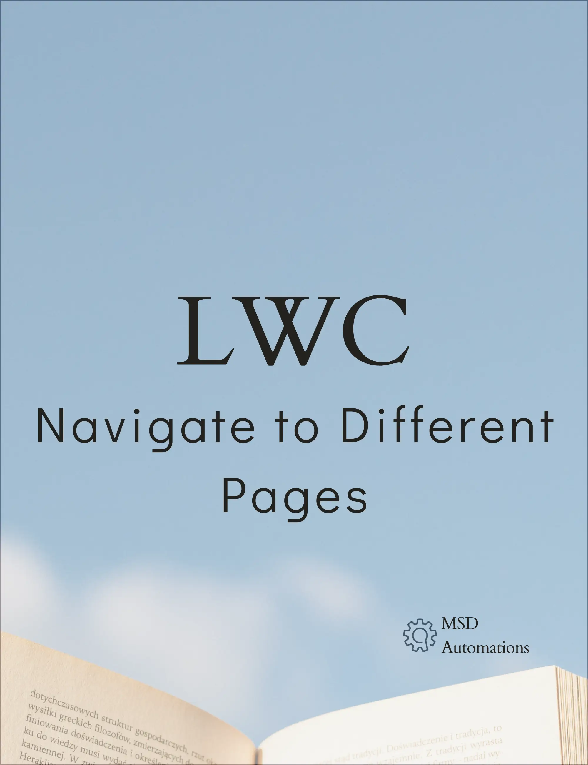 Navigate to Different Pages
