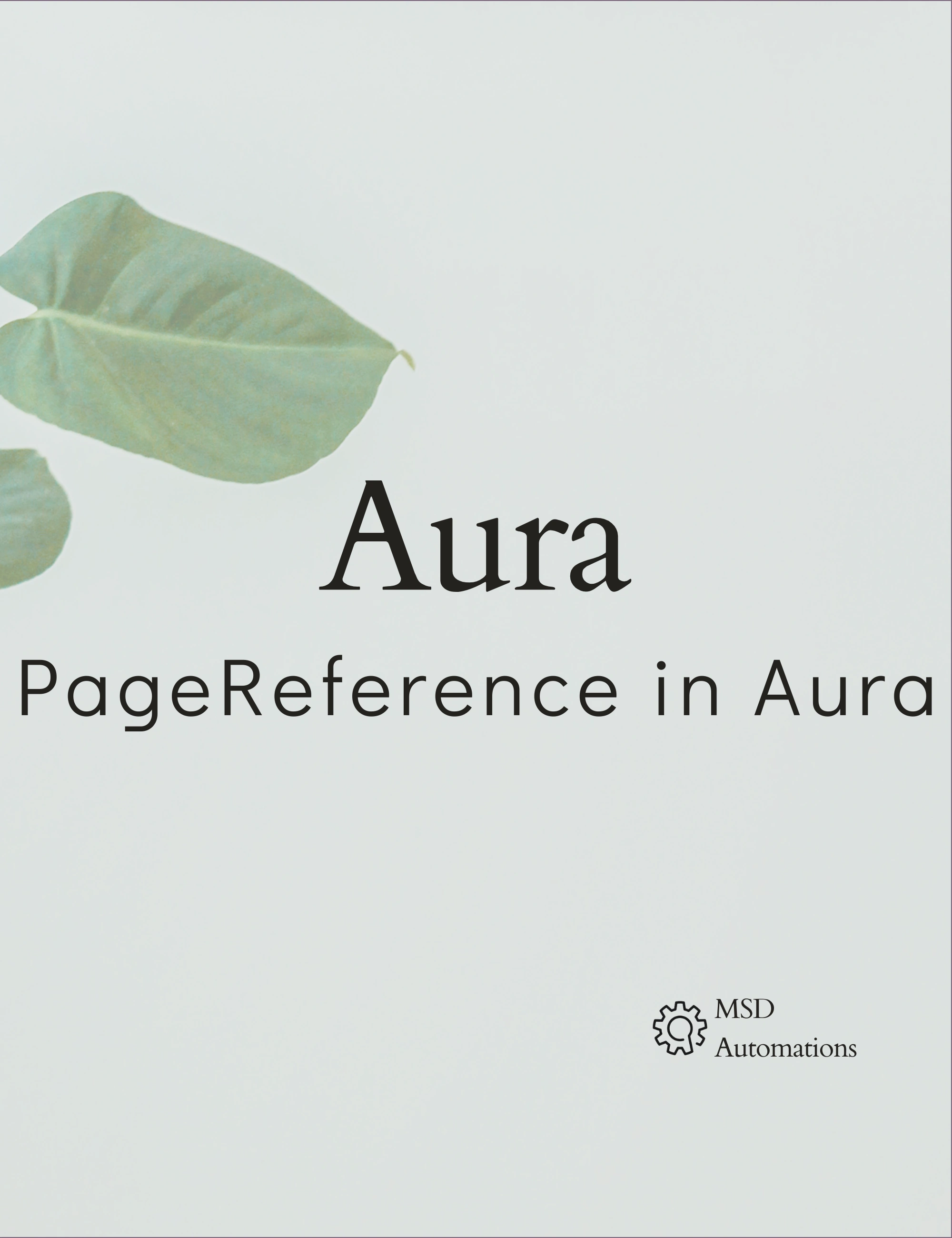 PageReference in Aura
