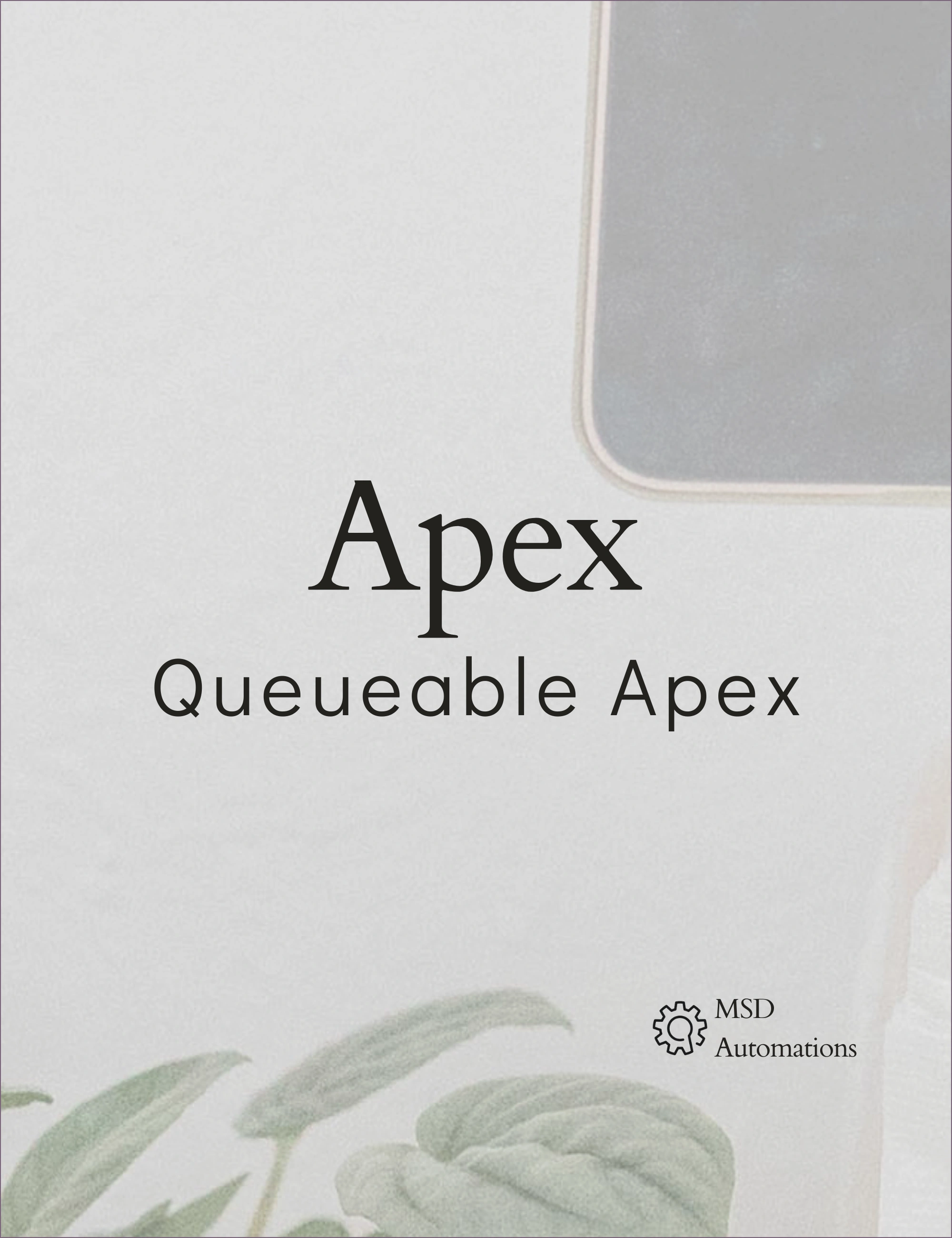 Queueable Apex
