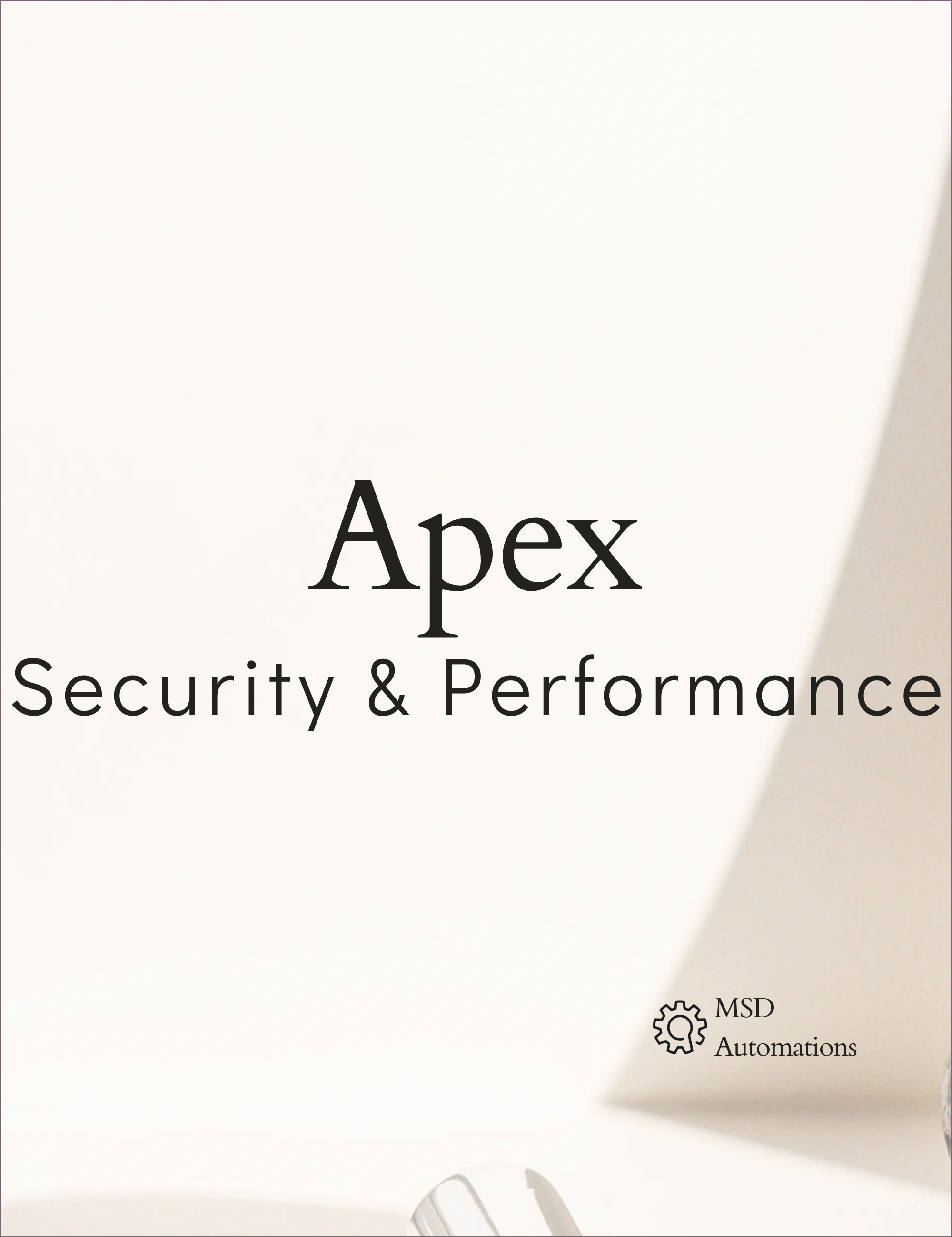 Security &amp; Performance
