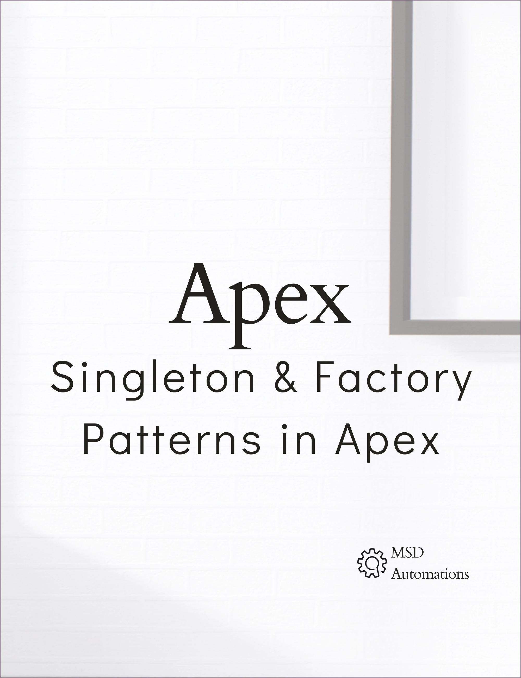 Singleton &amp; Factory Patterns in Apex