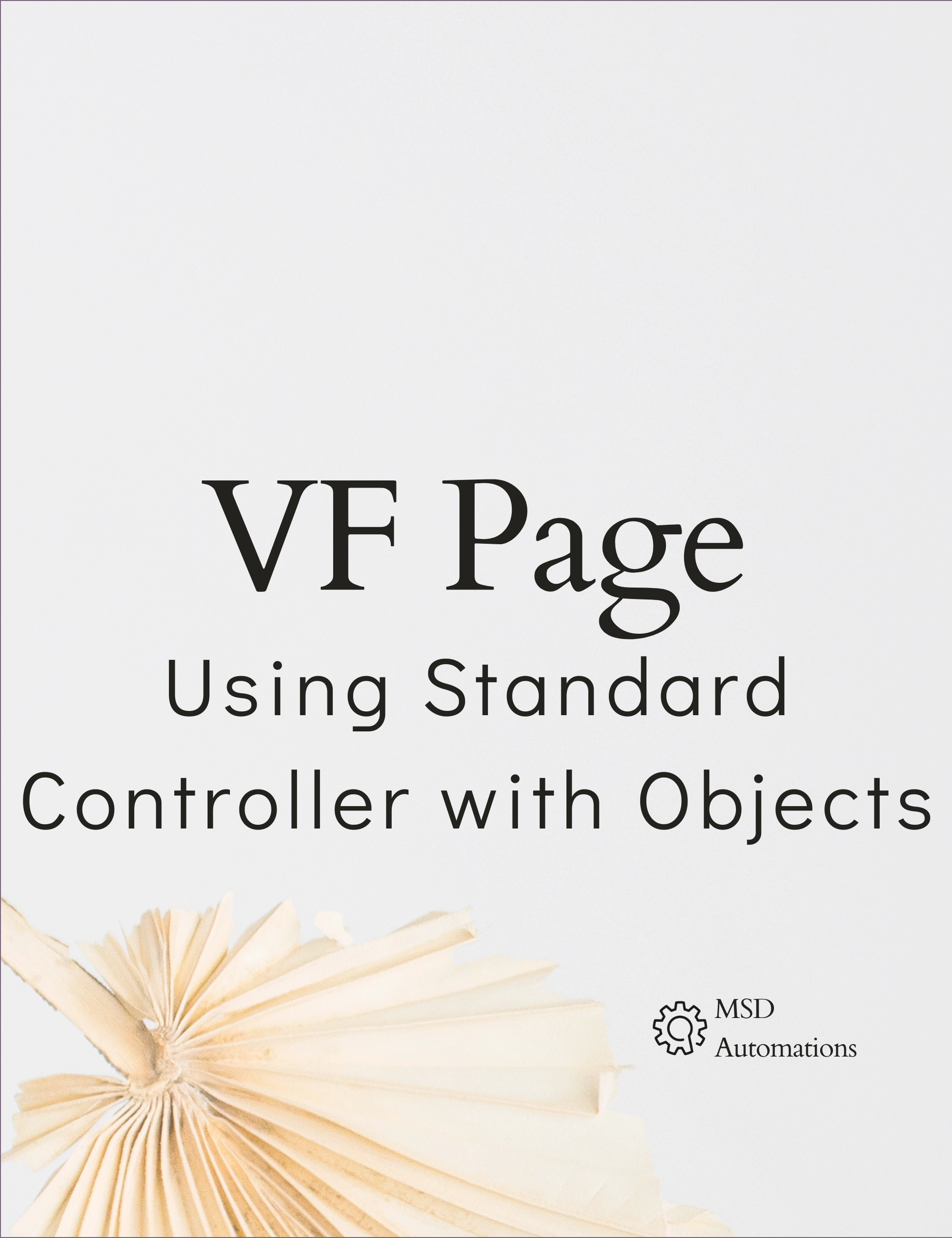 Using Standard Controller with Objects in VF Page