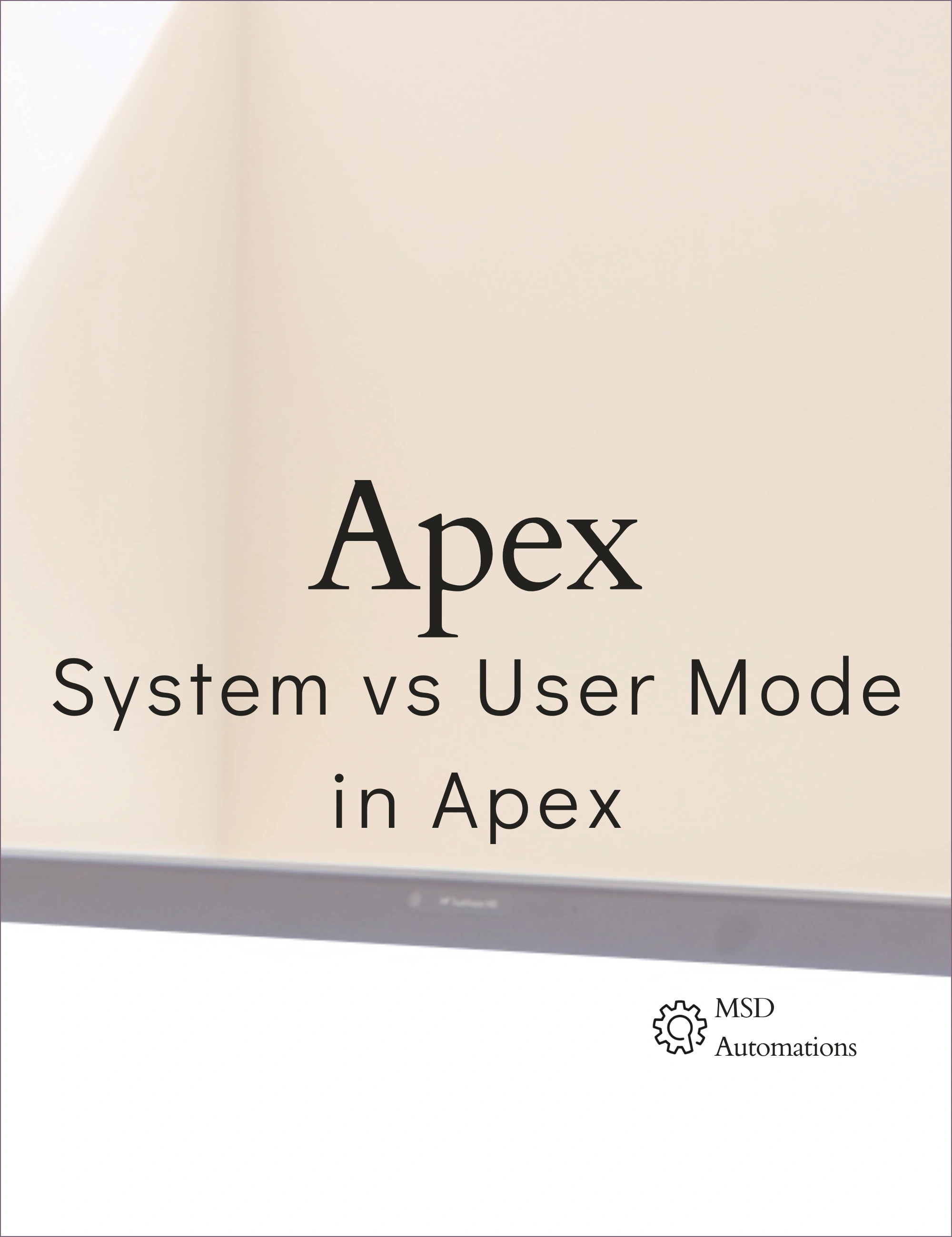 System vs User Mode in Apex