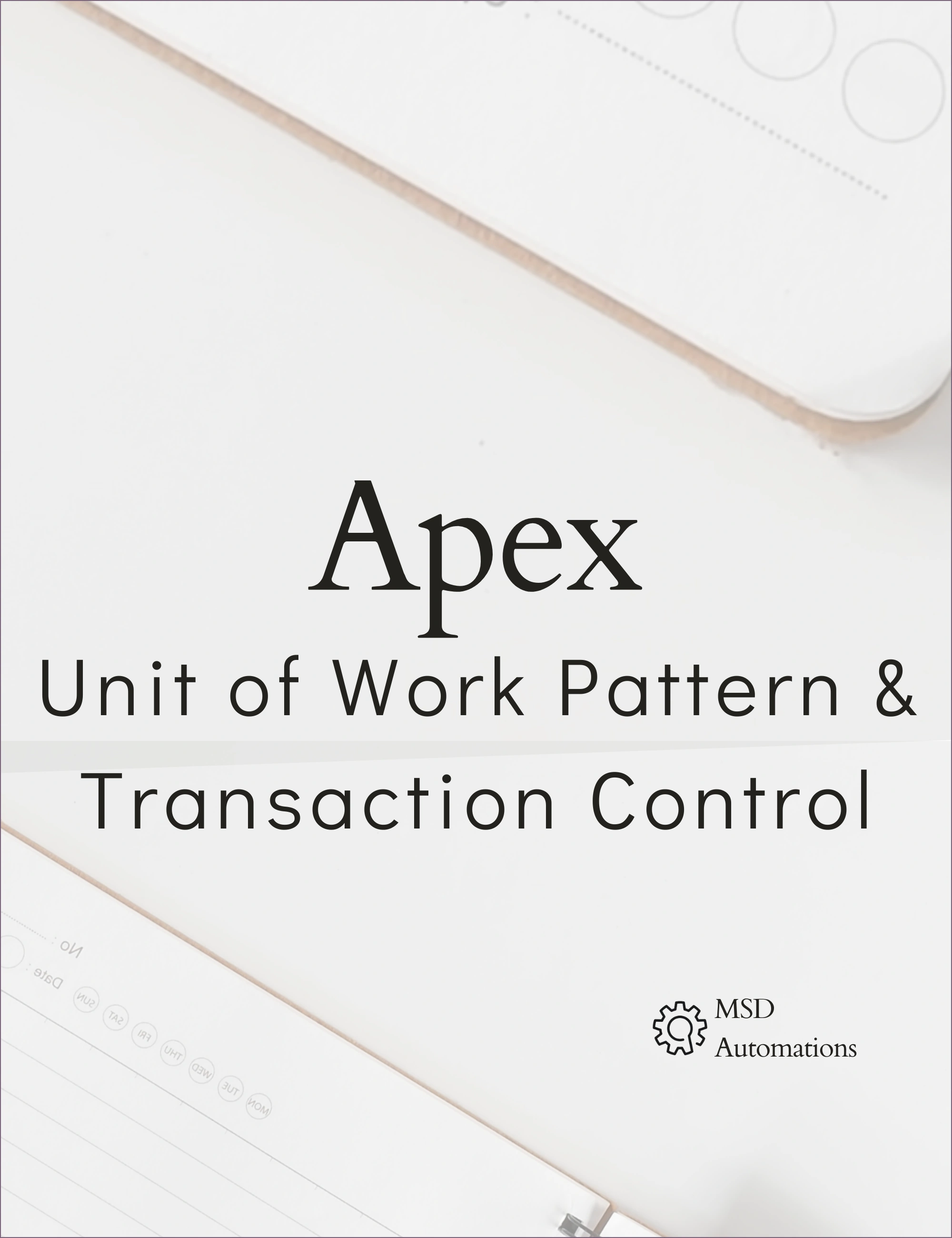 Unit of Work Pattern &amp; Transaction Control