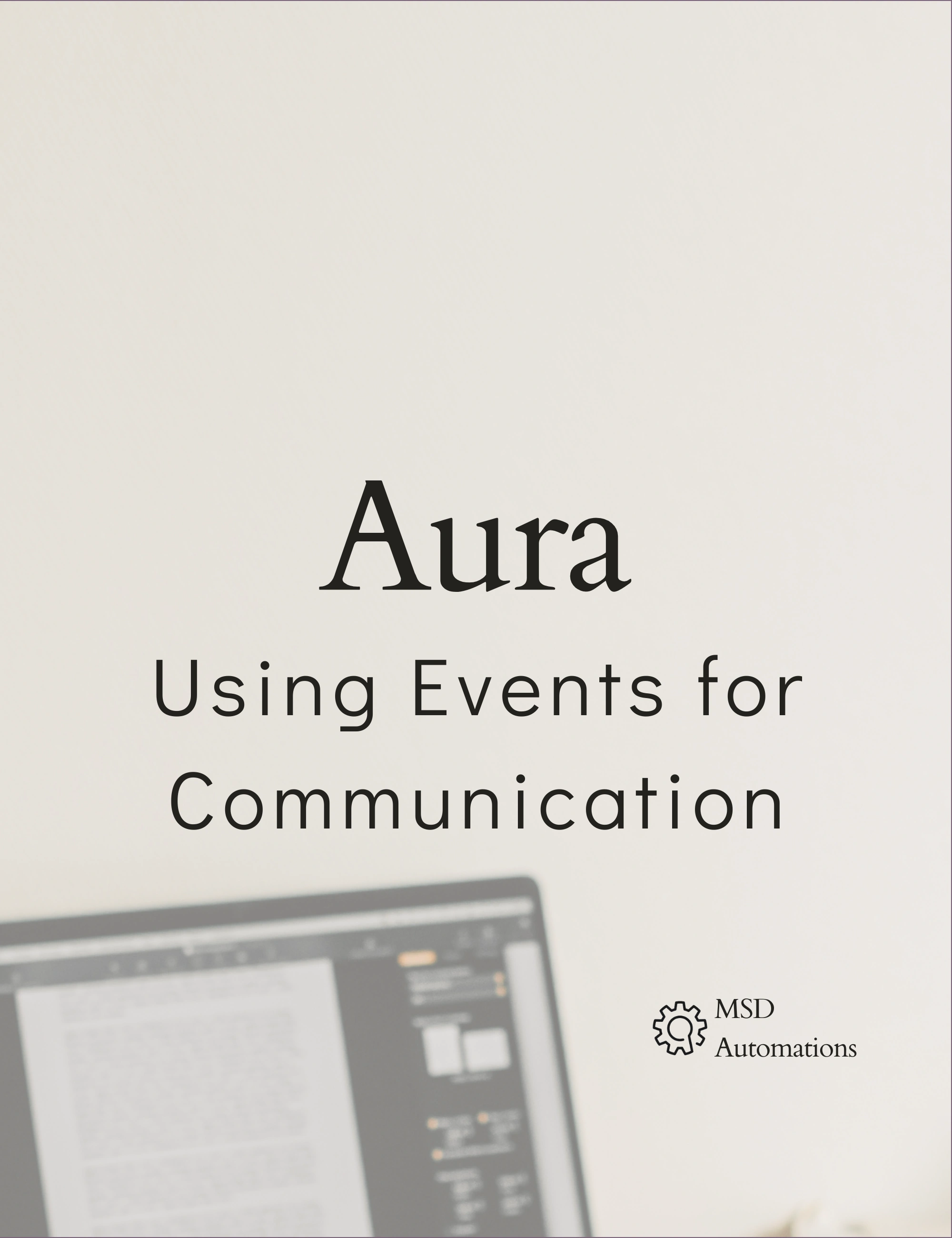 Using Events for Communication