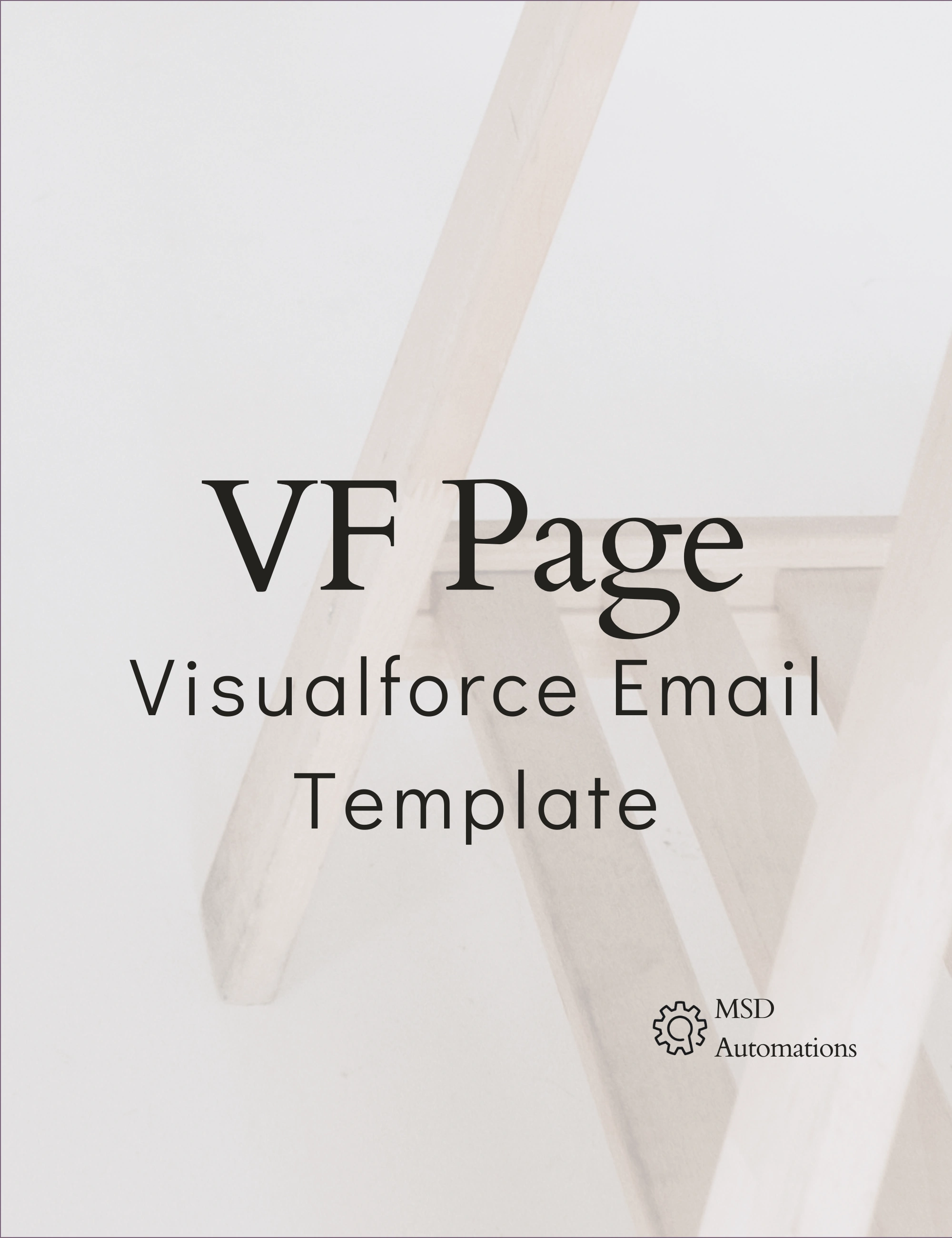 Visualforce Email Template
