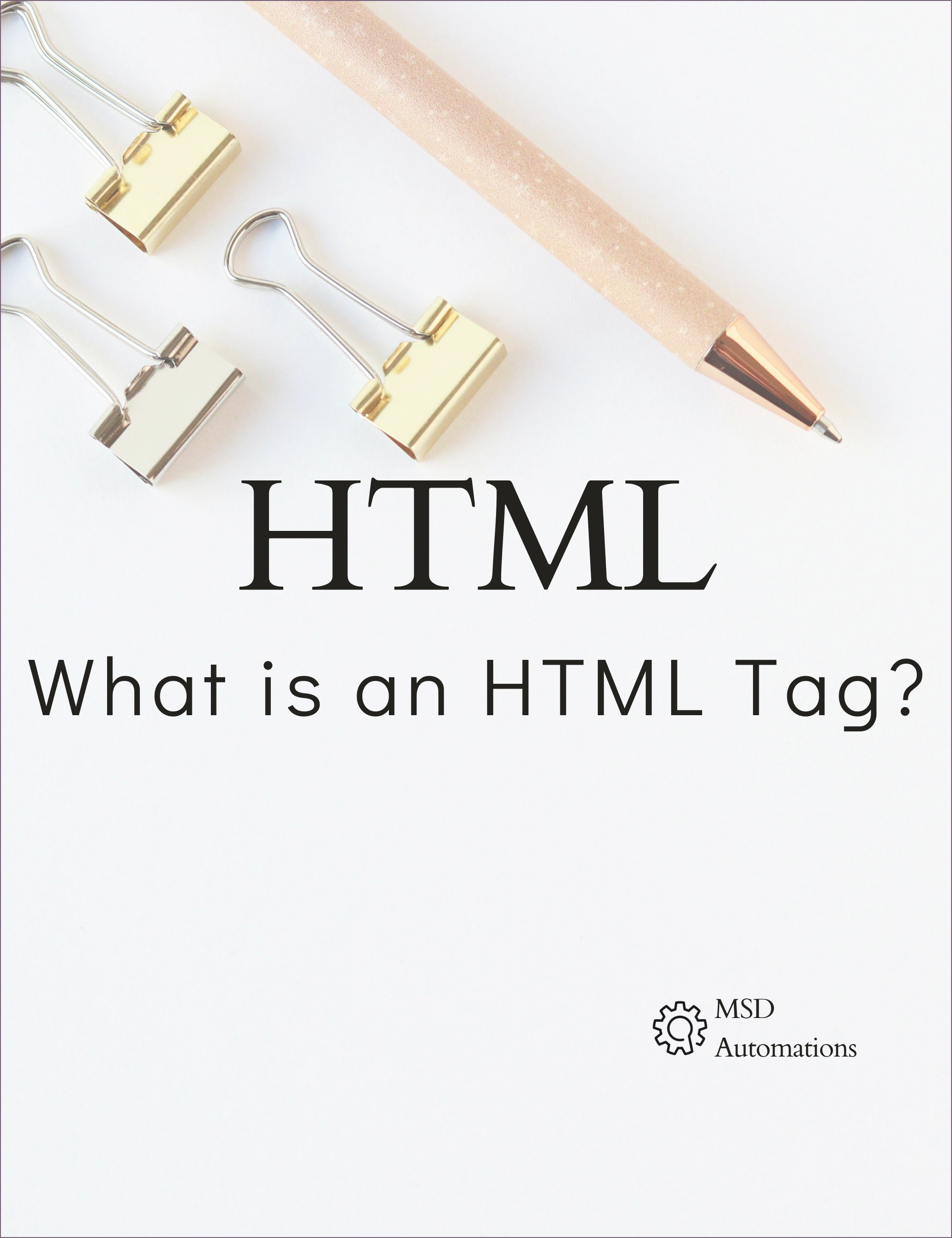 What is an HTML Tag?
