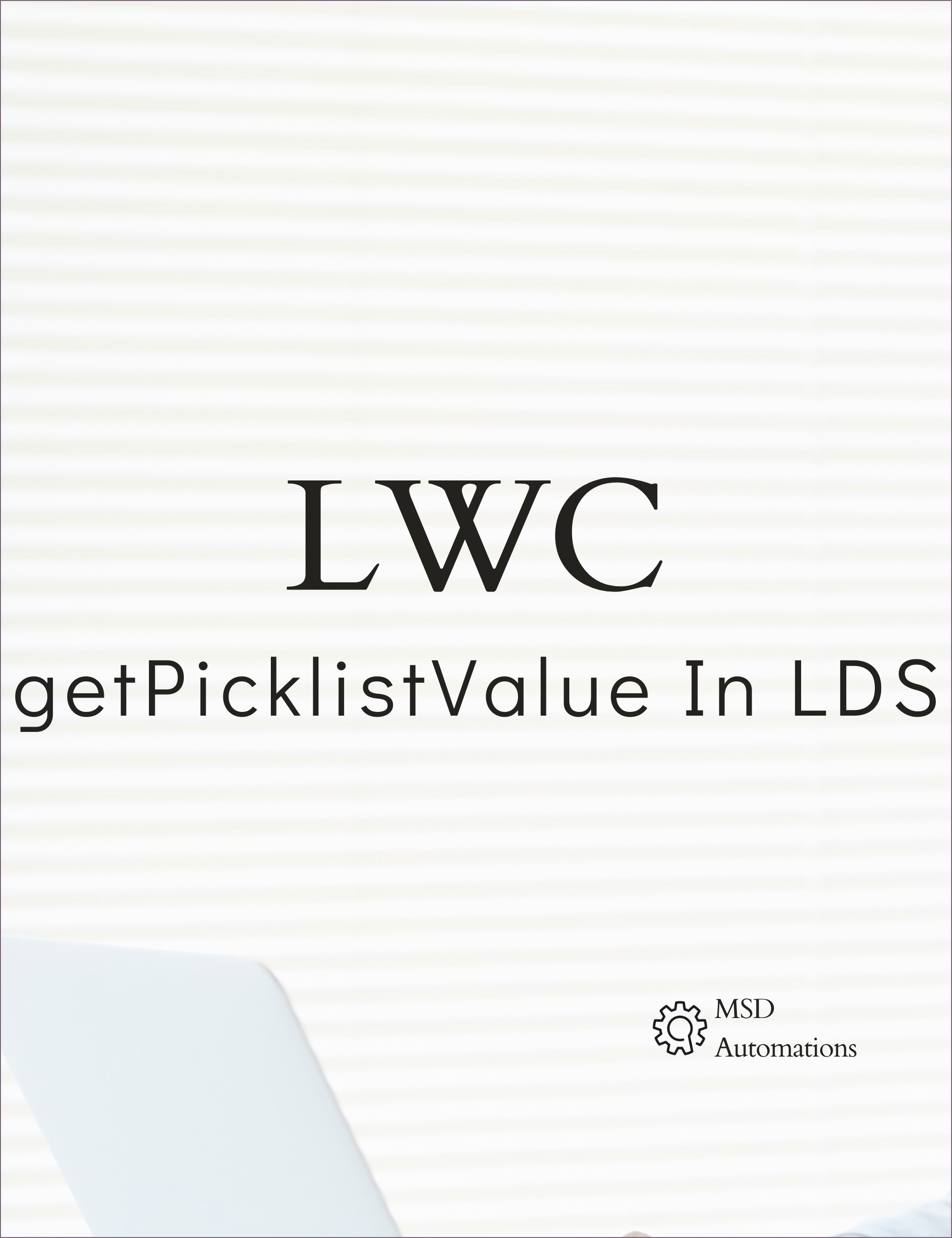 getPicklistValue In LDS