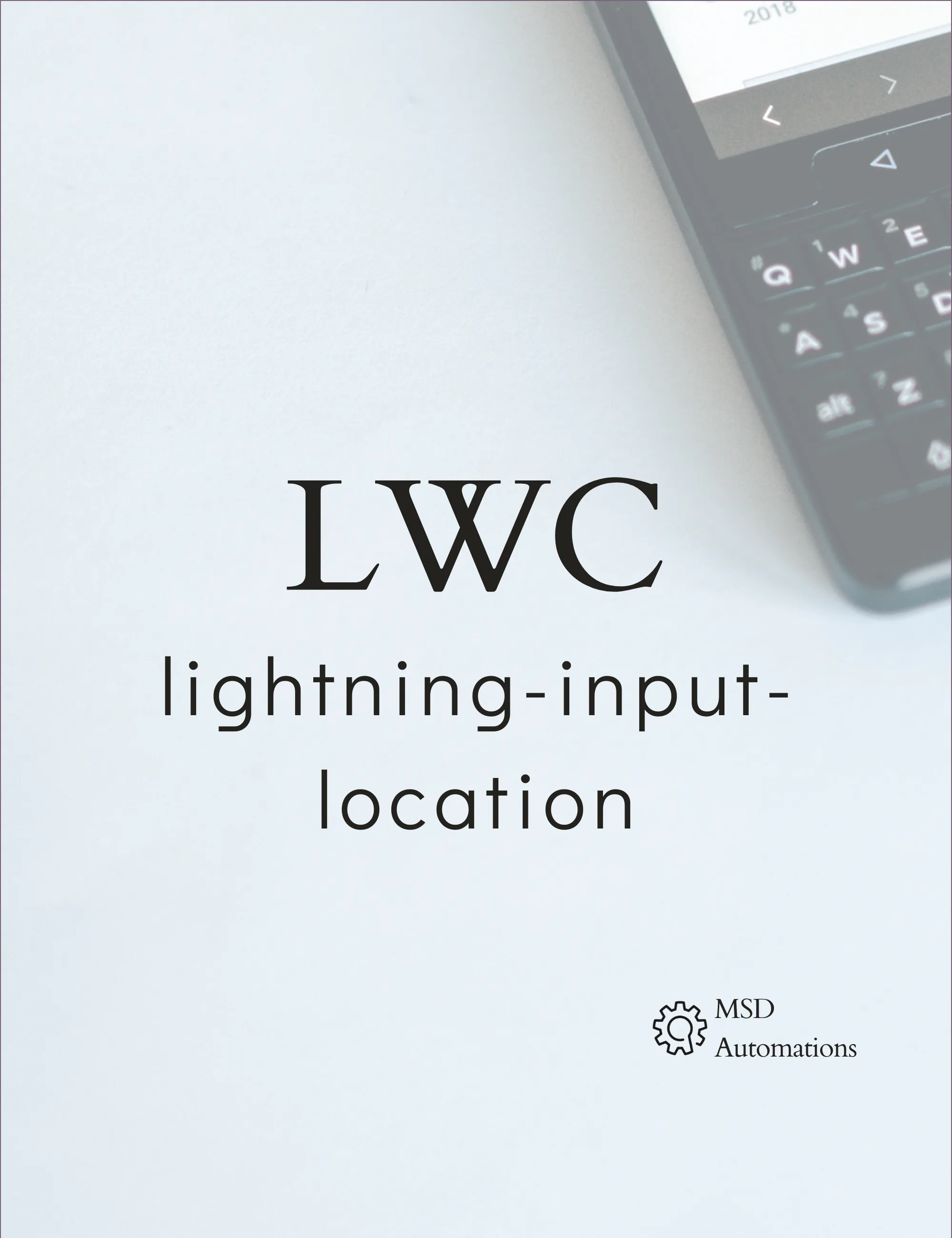Lightning-input-location