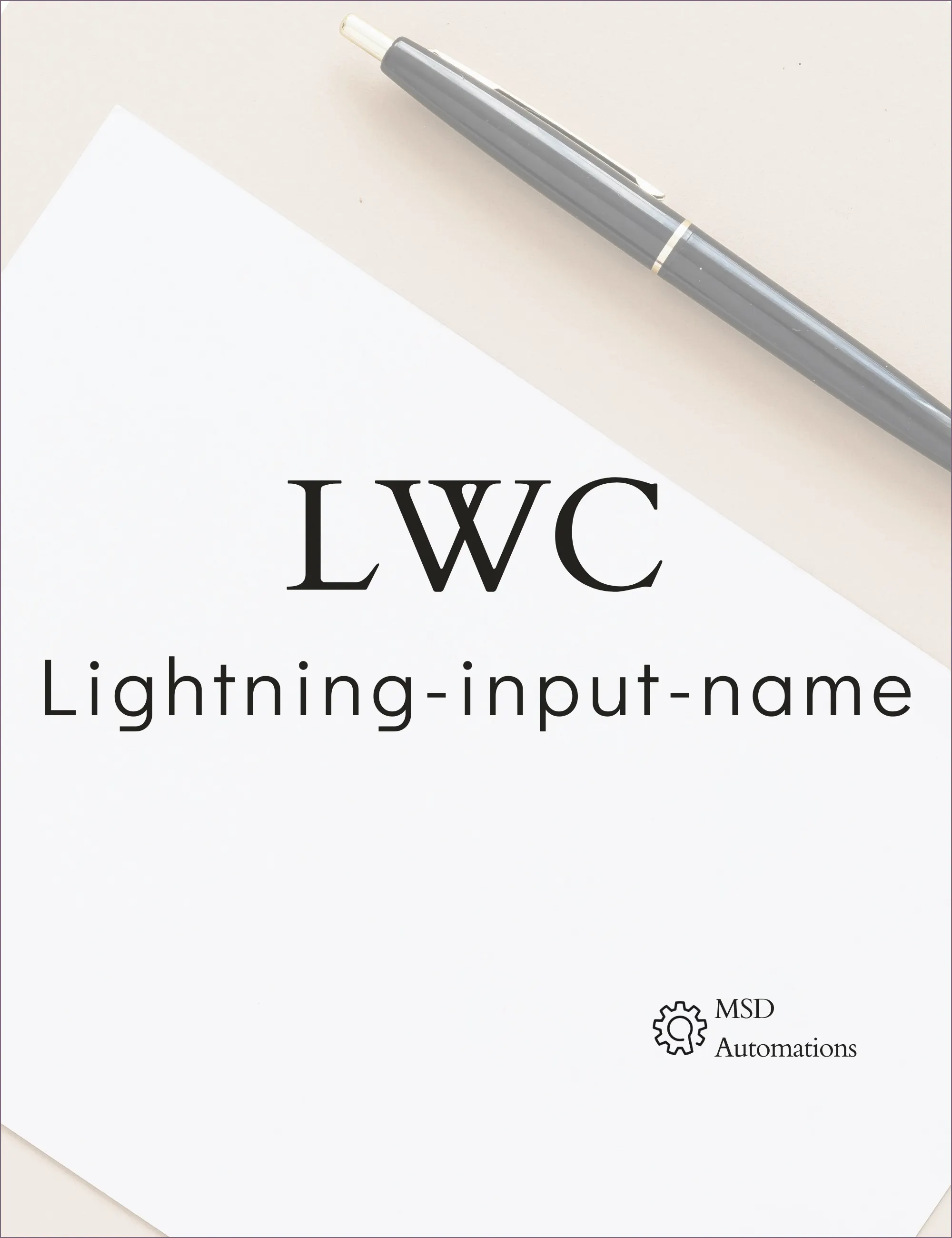 Lightning-input-name
