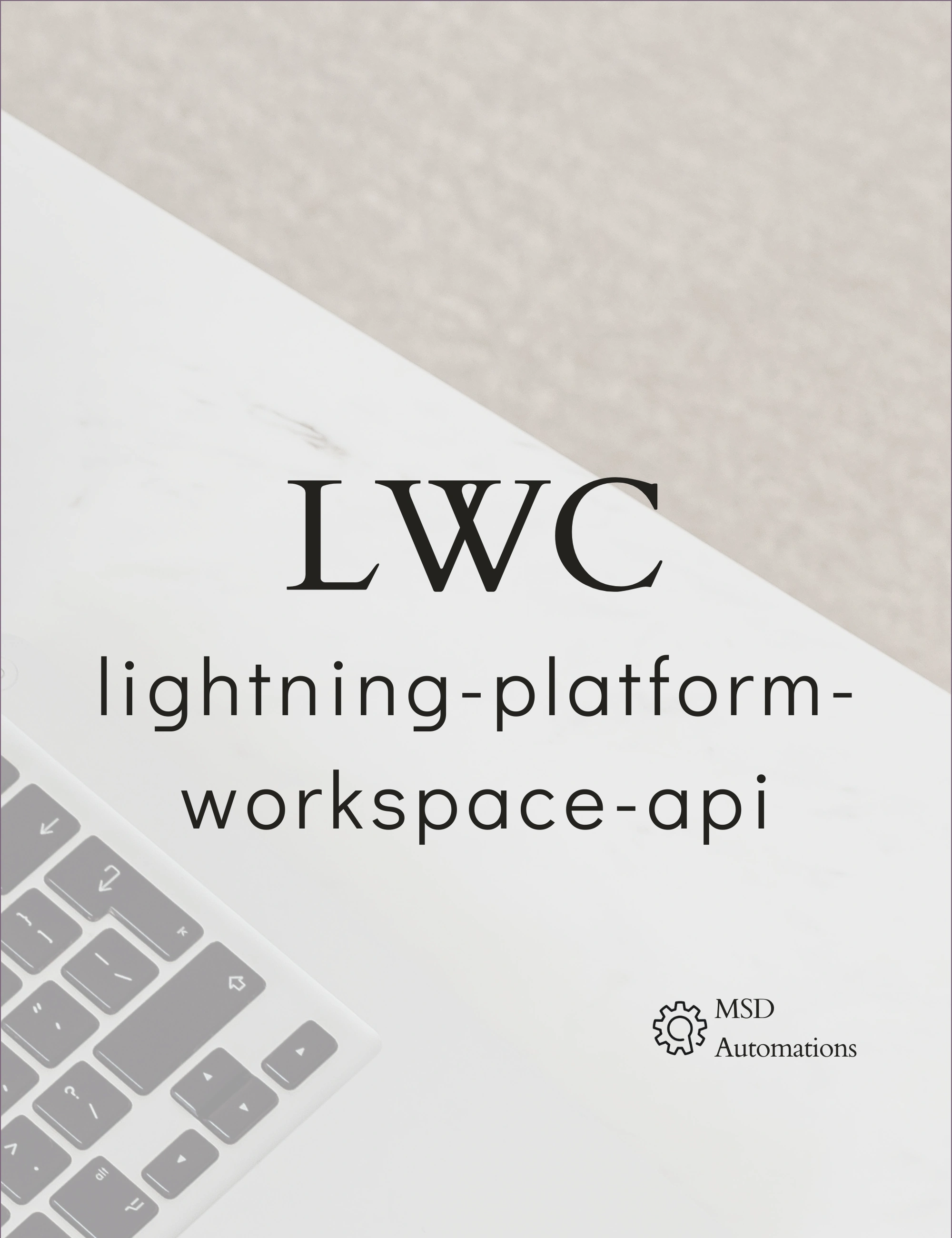 Lightning-platform-workspace-api