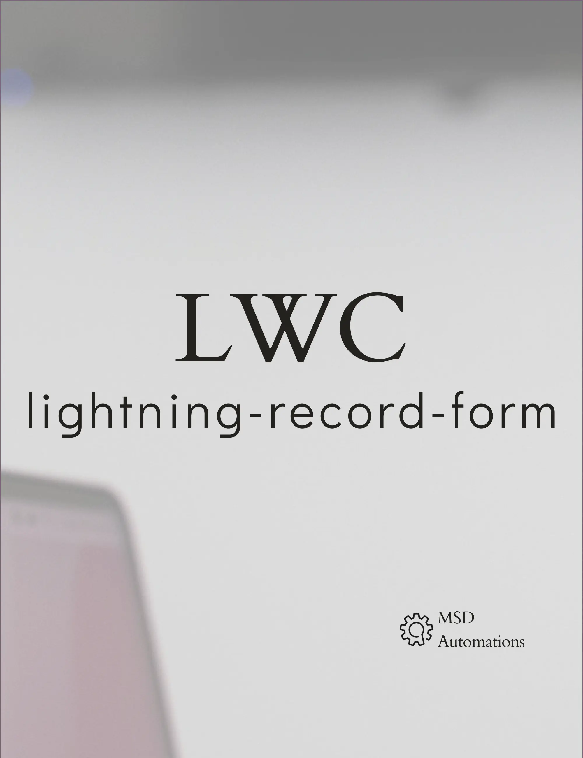 Lightning-record-form