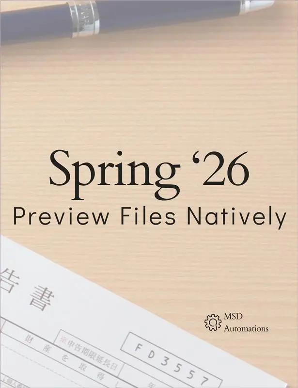 Preview Files Natively in Screen Flows