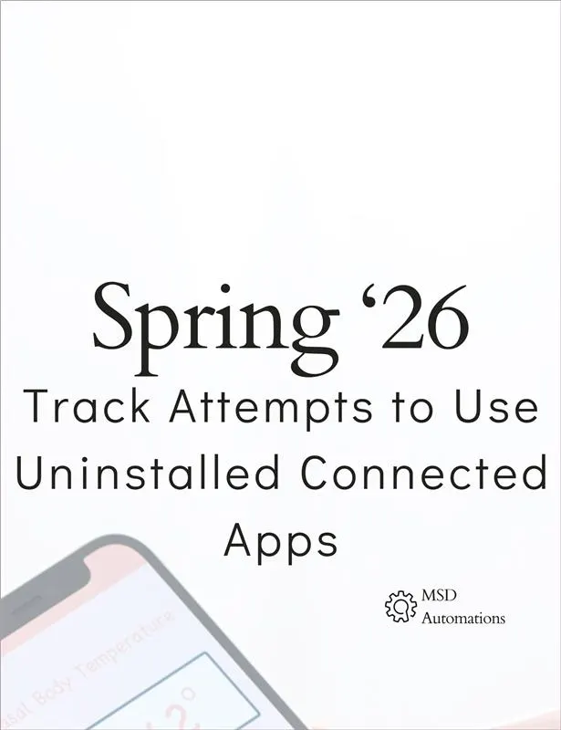 Track Attempts to Use Uninstalled Connected Apps