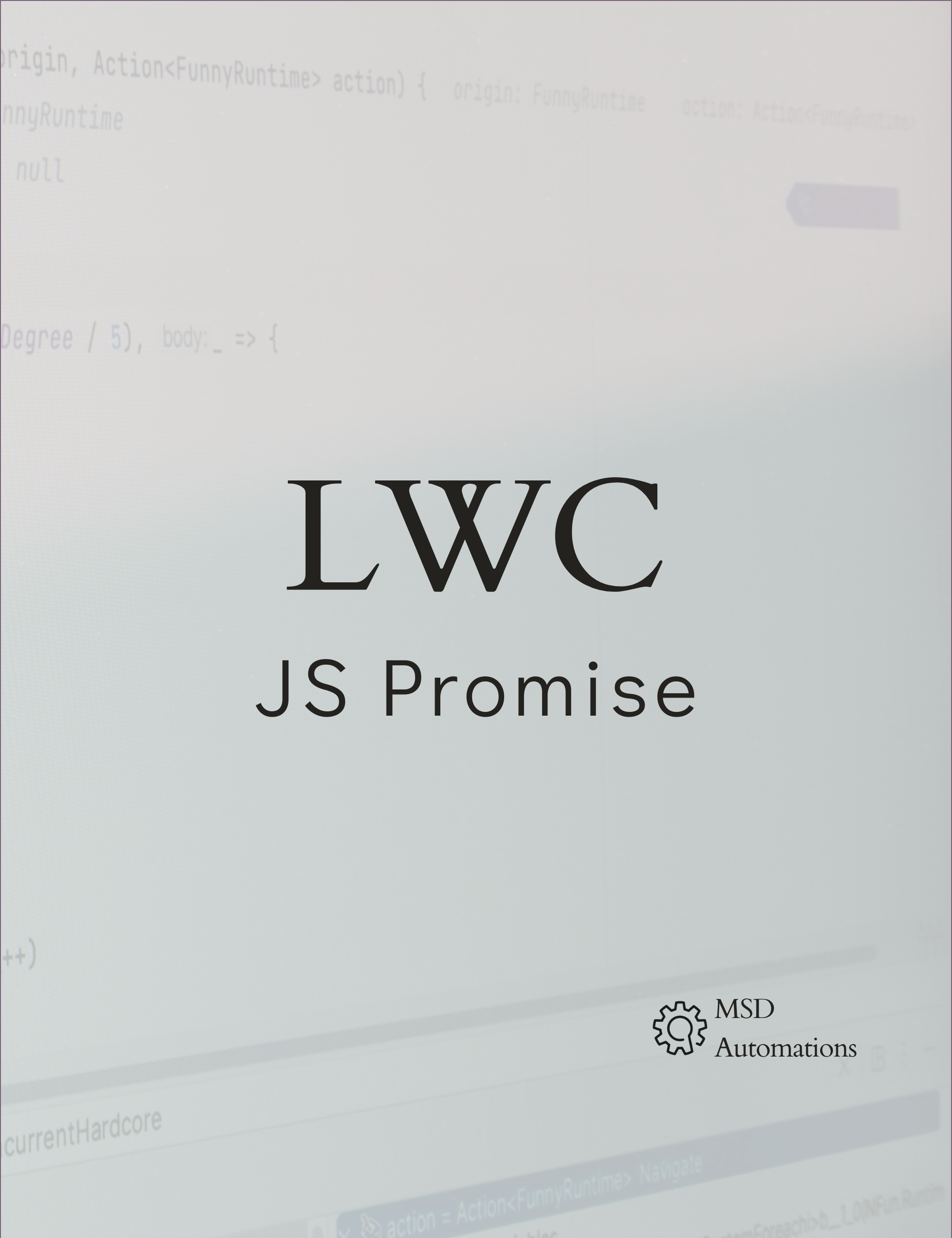 MSD Automations | JS Promise